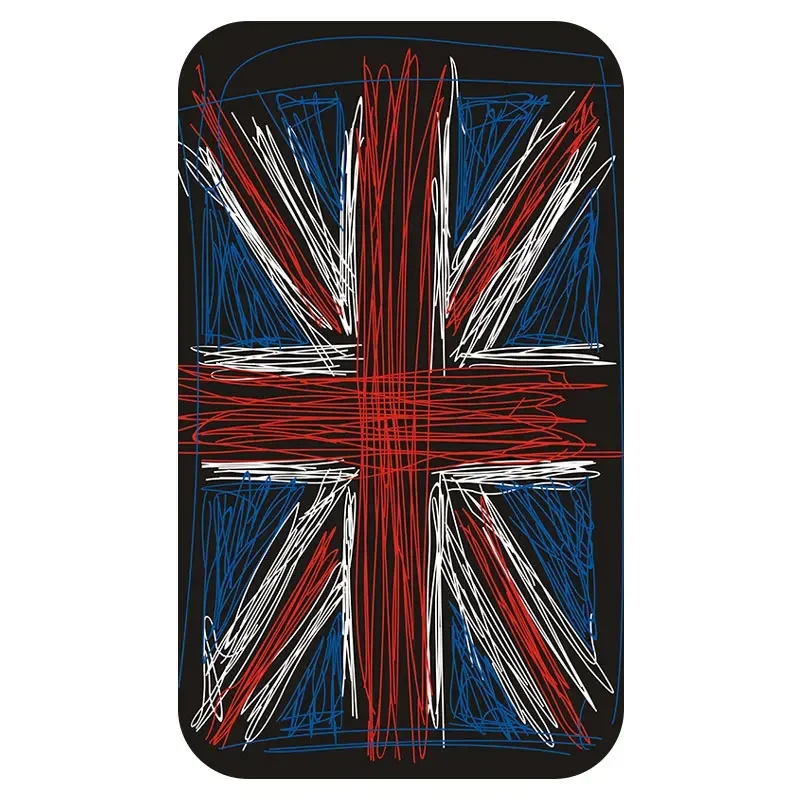 Set 2 Coperture Per Ugelli Tergicristallo In Acciaio Inox 304 – Design Union Jack, Adatte Per Mini R50 R52 R56 F54, Personalizzate