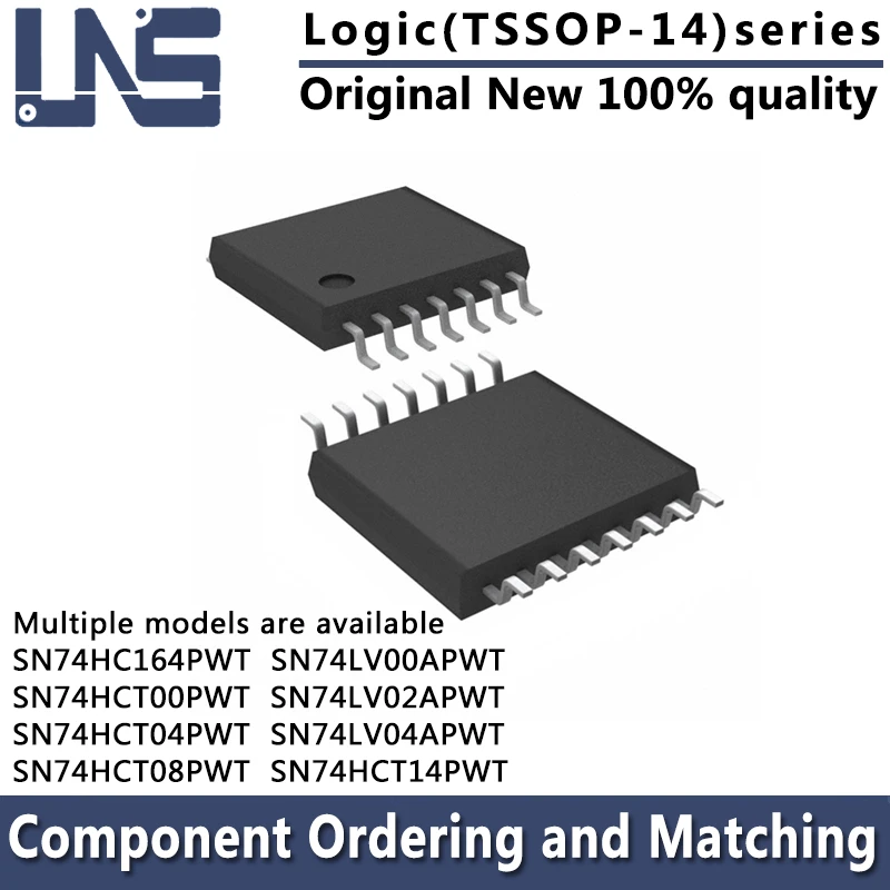 

1pcs SN74HC164PWT SN74HCT00PWT SN74HCT04PWT SN74HCT08PWT SN74HCT14PWT SN74LV00APWT SN74LV02APWT SN74LV04APWT TSSOP-14 Interface