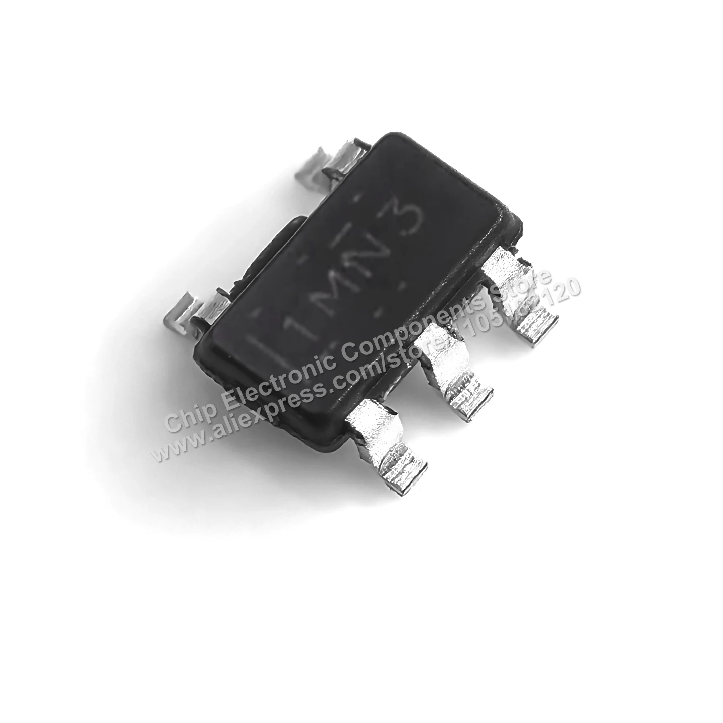 Original IC INA180A2QDBVRQ1 1MN3 marking, automotive low-side and high-side voltage-output current-sense amplifier in SOT-23-5