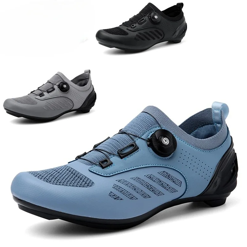 Cycling Mountain Lock Shoes for Men and Women Cycling Shoes Breathable Mesh Road Shoes Hard Sole Dynamic