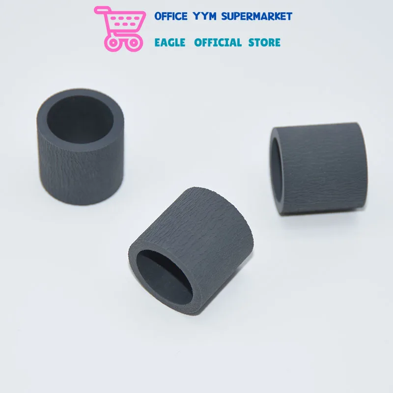 10pcs RL1-0540 RL1-0542 RL1-2891 RM1-3763 RM1-6313 Paper Pickup Roller Rubber Tire for HP 1320 P3005 P3015 2035 2055 2727