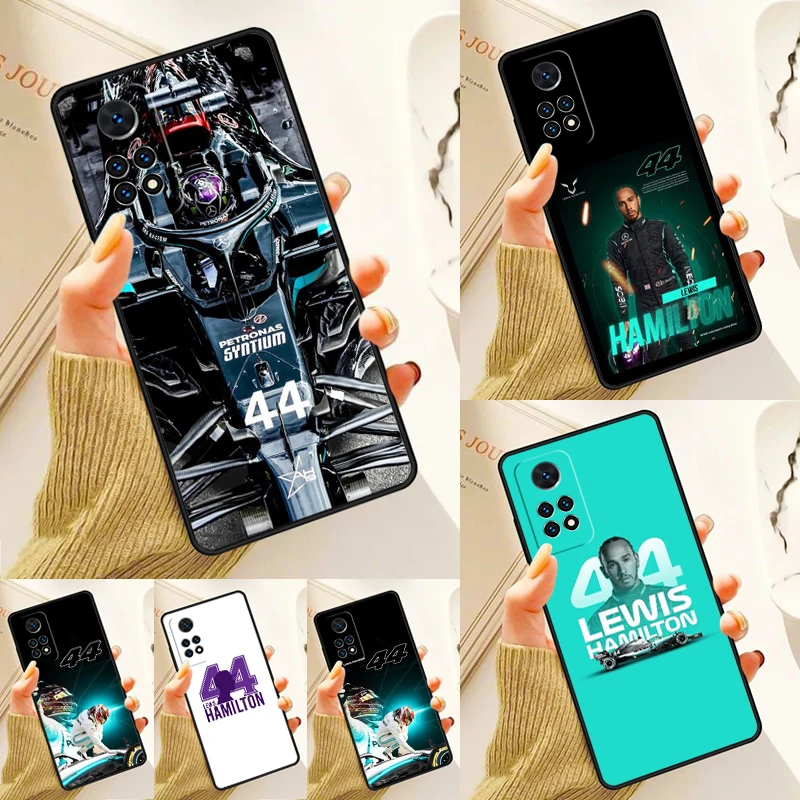 F1 Lewis Hamilton 44 Case For Samsung Galaxy S24 Plus S23 S20 S21FE Lite S22 Ultra Note 20 S8 S9 S10 Phone Coque