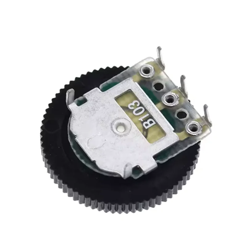 10 Buah B103 16X2Mm 10K Ohm Potensiometer Dupleks Roda Volume Lancip Dial Ganda Z07 Drop Ship