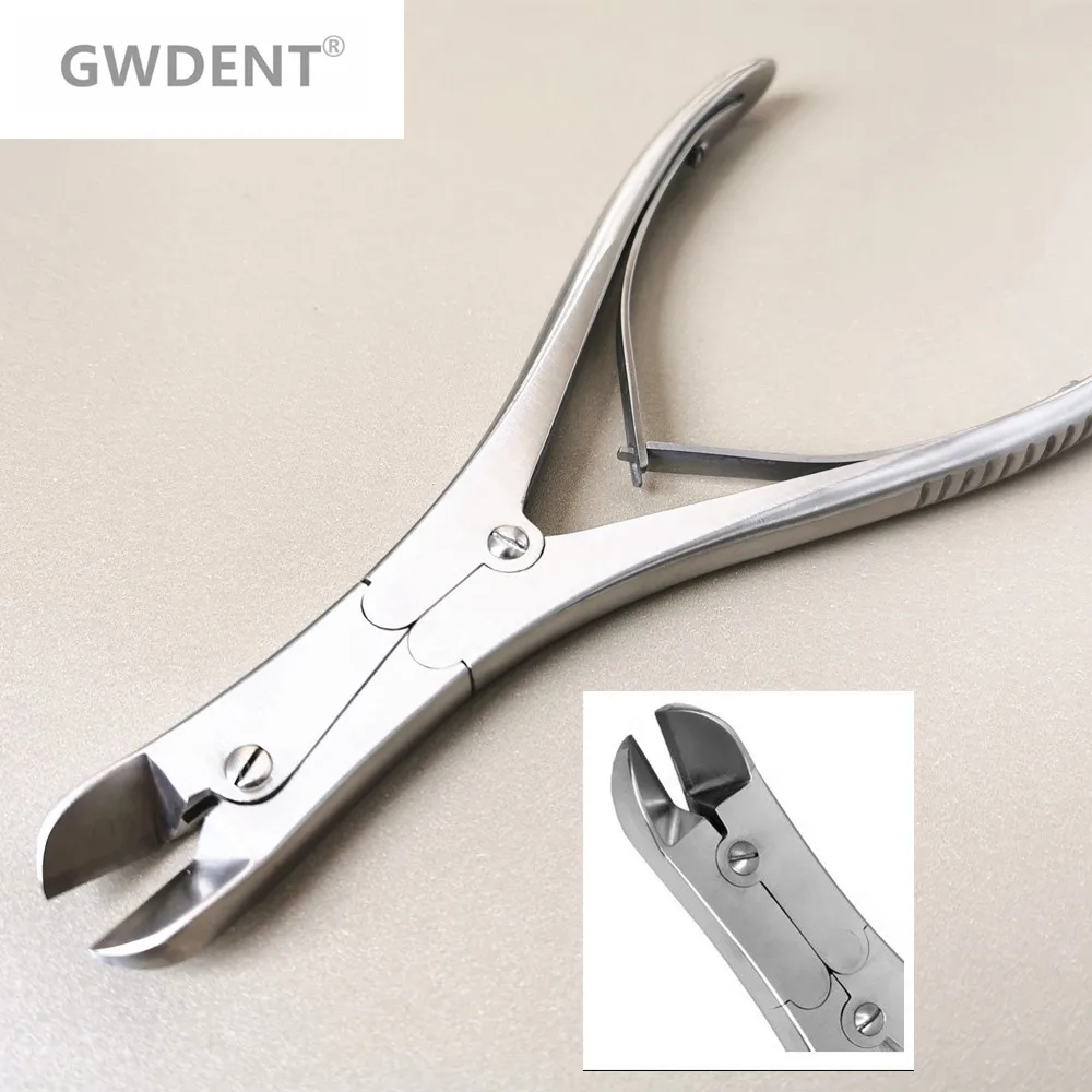 Medical Orthopedics double Joint Bone Scissors 180mm Bone Cutter Scissors Orthopedics Surgery Instruments 1pcs