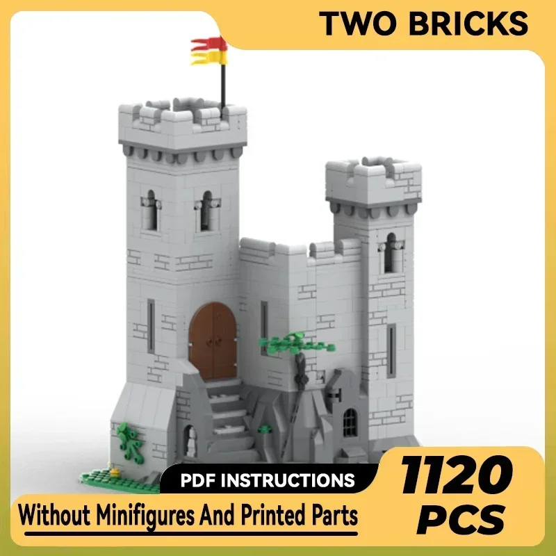 Military Castle Model Moc Building Bricks Fortress Fortified Outpost Technology Blocks Gifts Christmas Toys DIY Sets Assembly