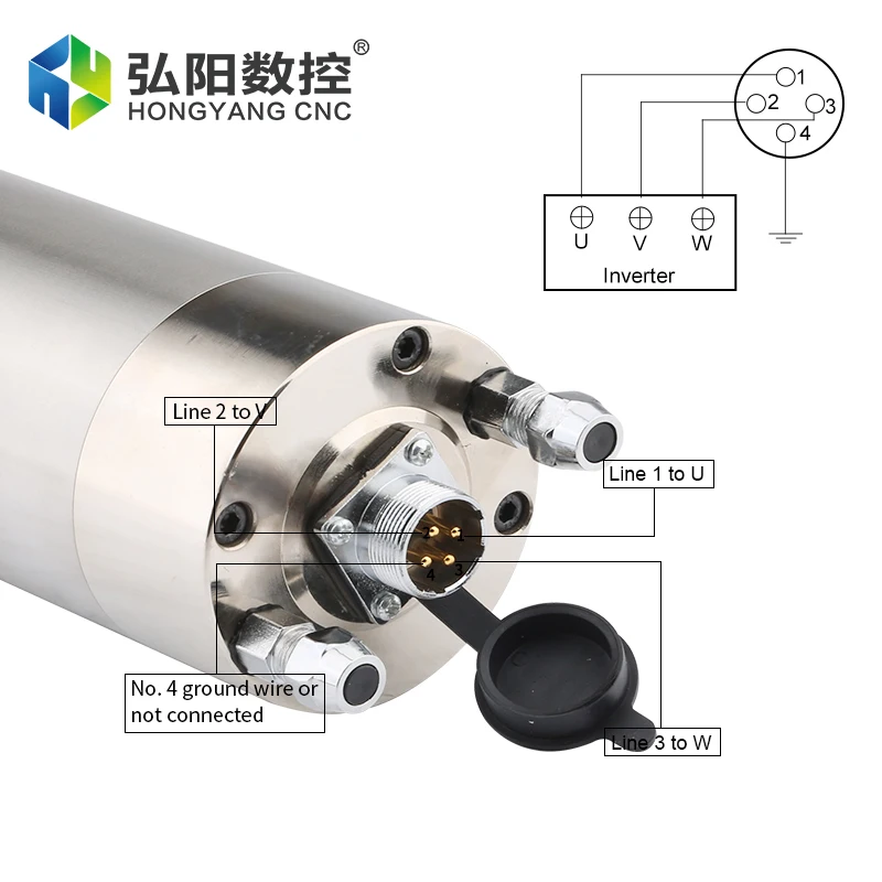 1.5kw 220V 水冷スピンドルモーター 80mm 85mm ER16 チャックナット定トルクスピンドル CNCルーター金属彫刻用