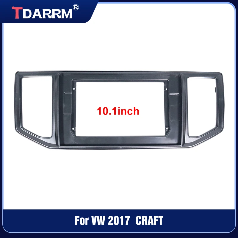 10.1 inch Car Fascia Frame For VW CRAFTER 2017 General Overall DVD Stereo Radio Dash Head Unit Navigation Panel Kit