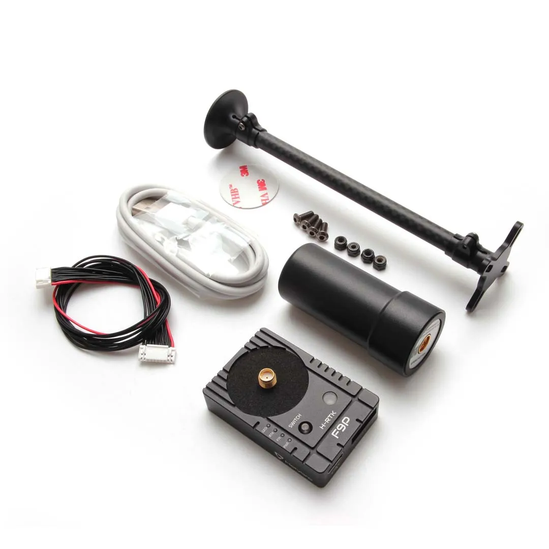 Holybro H-RTK F9P Rover Lite GPS / Base / Helical Differential High-Precision Multi-Band GNSS Positioning System for PIXHAWK