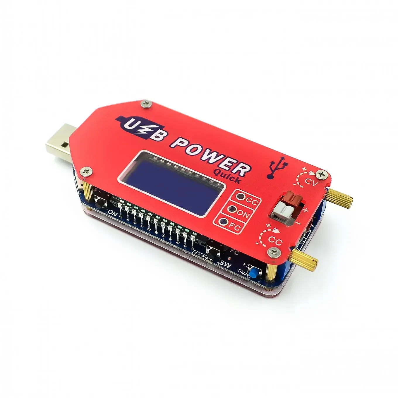 DP2 DP3A Digital display USB adjustable power module DC 1-30V 15W QC 2.0 3.0 FCP Quick charge laboratory power supply regulador