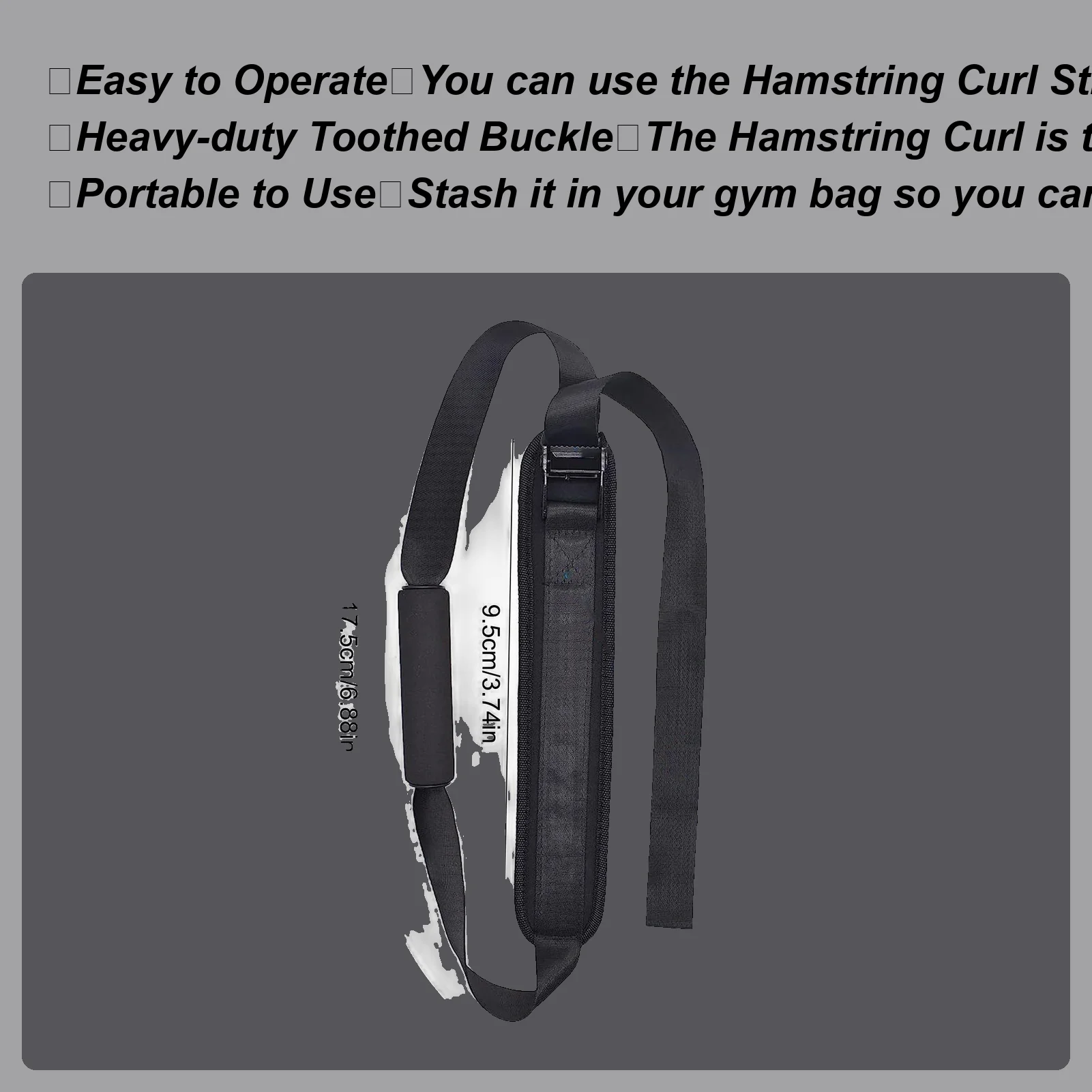 ForNordic Hamstring Curl Strap pierna ejercicio correa asistida almohadilla para cinturón abdominales entrenamiento gimnasio en casa equipo de Fitness para entrenamiento