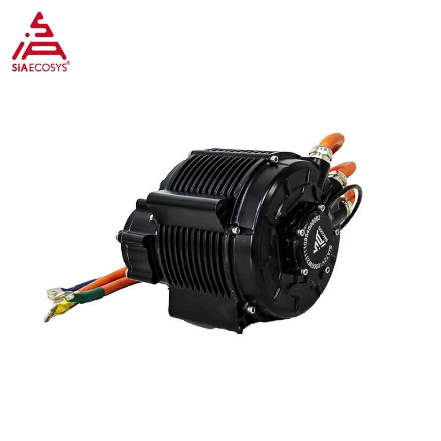 New Arrival QS165 60H 10kW IPM PMSM Mid Drive Motor with 1:2.37 Gearbox for Off-road Dirtbike and Lightbike