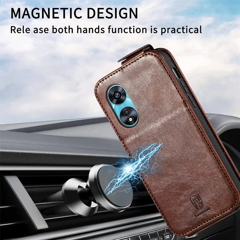 

Leather Card Wallet Phone Case For Tecno Spark Go 9 Pro 8x 7 6 Go 5 POP 5 4 Pro 3 2F Magnetic Vertical Flip Protector Cover