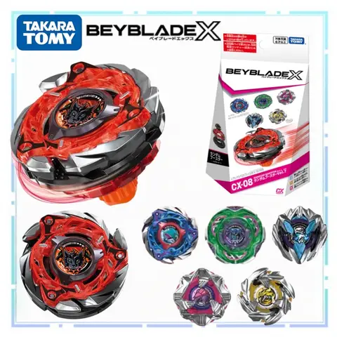 TOMY Beyblade X Battle Gyroscope Blind Box A More Durable Boys' Toy Holiday Gift with Both Offensive and Defensive Capabilities