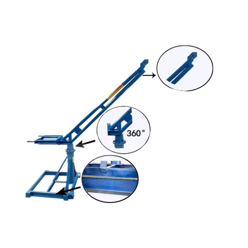 Diesel engine small crane
