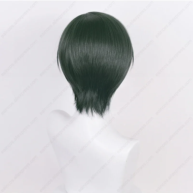 أنيمي رين Itoshi/Sae Itoshi شعر مستعار تأثيري 30 سنتيمتر شعر مستعار قصير مقاومة للحرارة الاصطناعية الشعر حفلة الهالوين