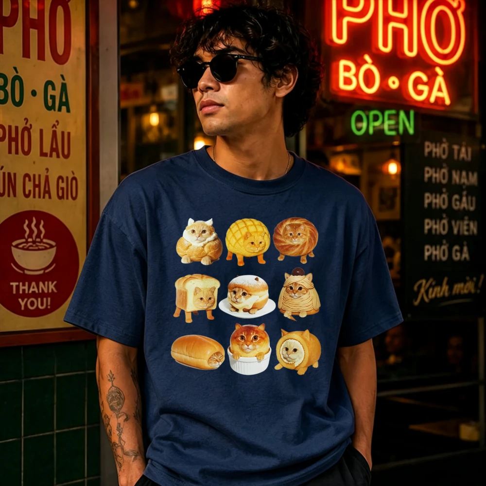 Creative Individual Quirky Pattern Round Neck Short Sleeve, Pure Trendy Fashion Top, Casual Home Leisure T-Shirt, Wearable Outsi