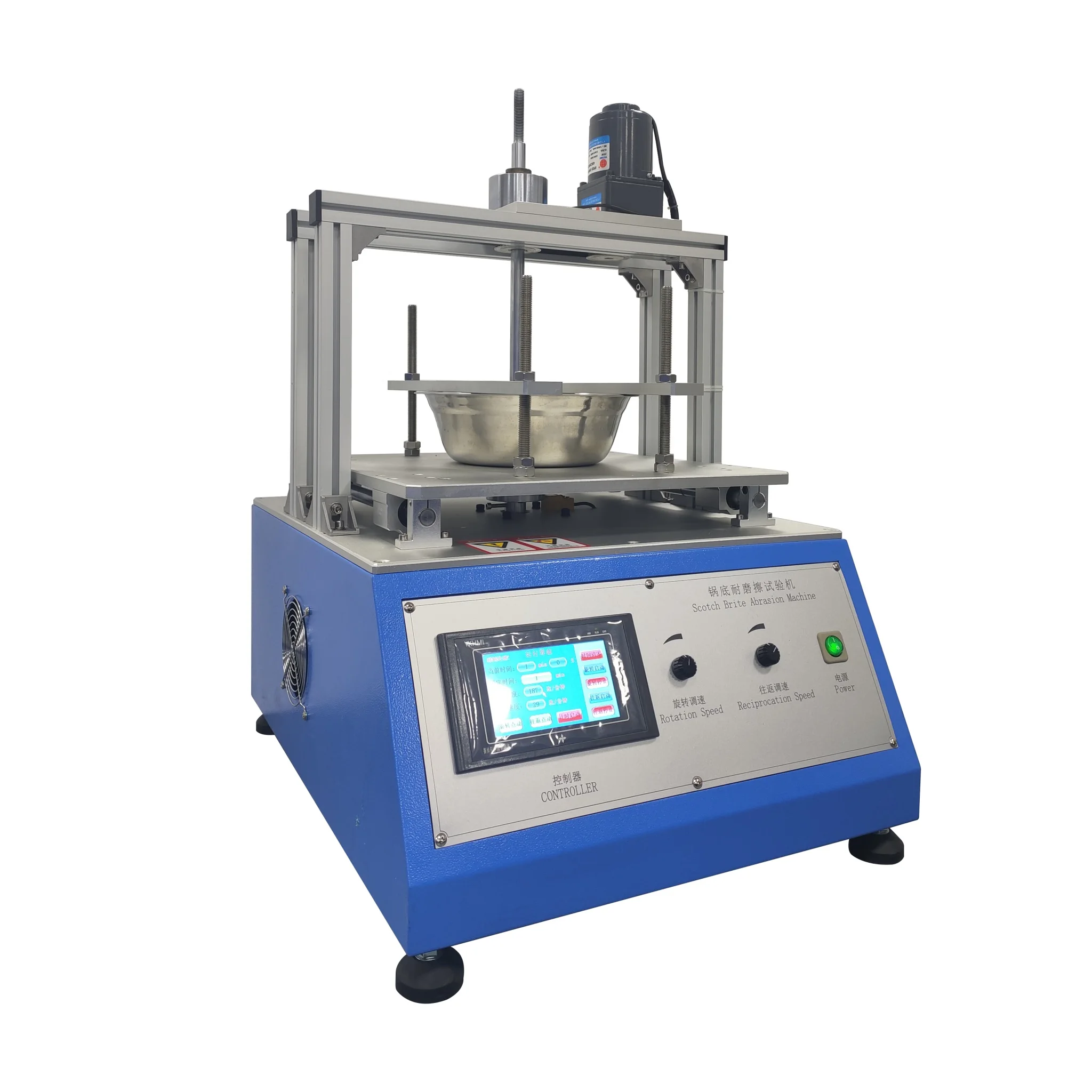 

Cookware Abrasion Test Machine Non-stick Cooker Coating Abrasion Test Machine Cookware Coating Abrasion Resistance Testing