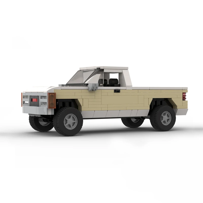 

331pcs MOC City Champions STOCK Chevroleteed Sierra SLE K1500 Regular Cab Model Building Blocks Architecture Toys Christmas Gift