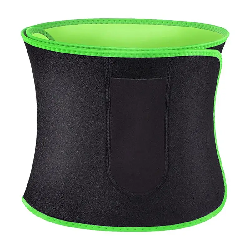 

Belly Support Band Sweat Belt Adjustable Belly Support Sweat Band Waist Trimmer Compression Belly Band For Hiking Outdoor