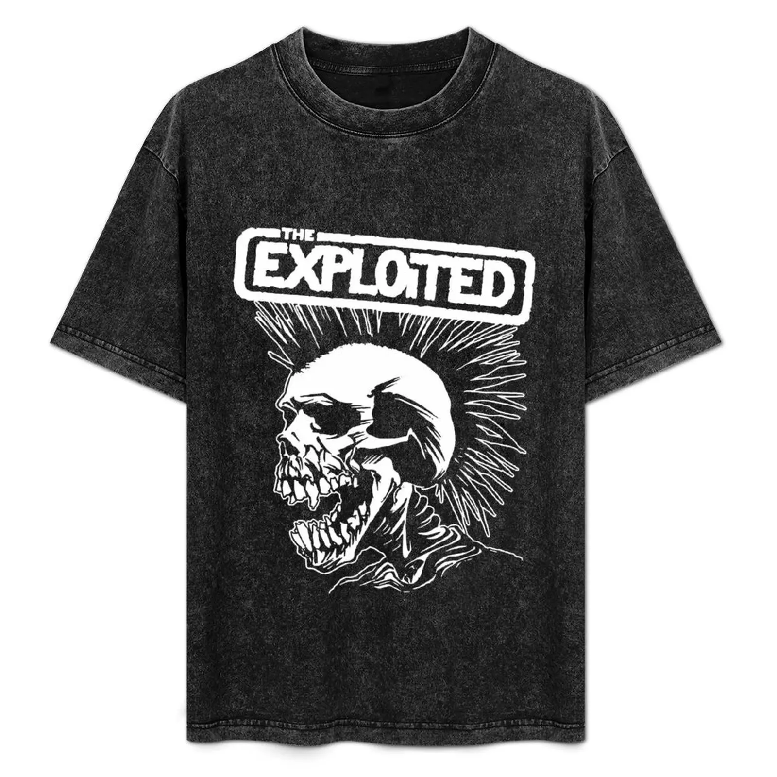 

The Exploited Skull Classic T-Shirt korean fashion man t shirt Aesthetic clothing vintage clothes men graphic t shirts