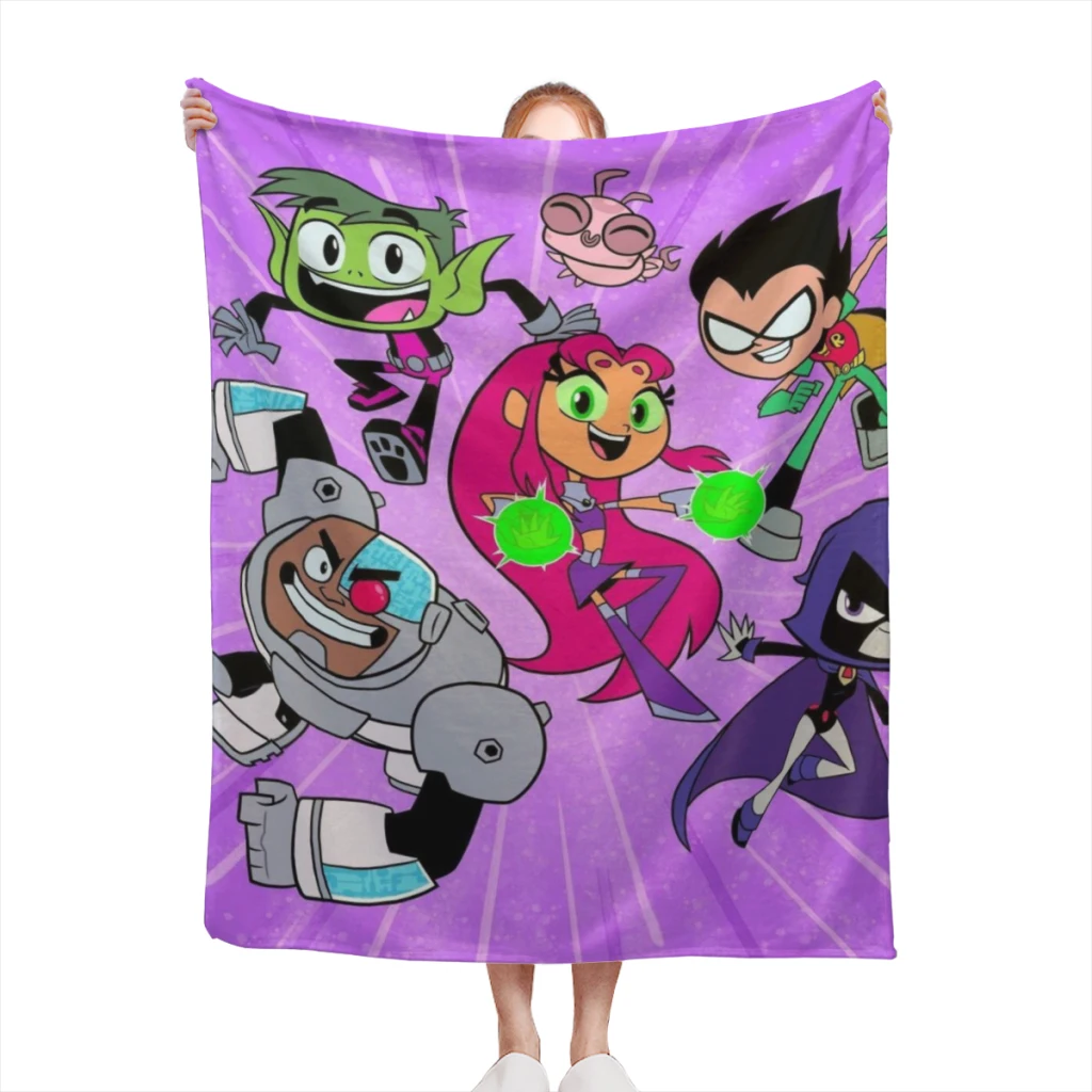 teen-titans-throw-blanket-for-kids-quarto-de-casa-cama-sofa-piquenique-viagem-escritorio-resto-cover-macio