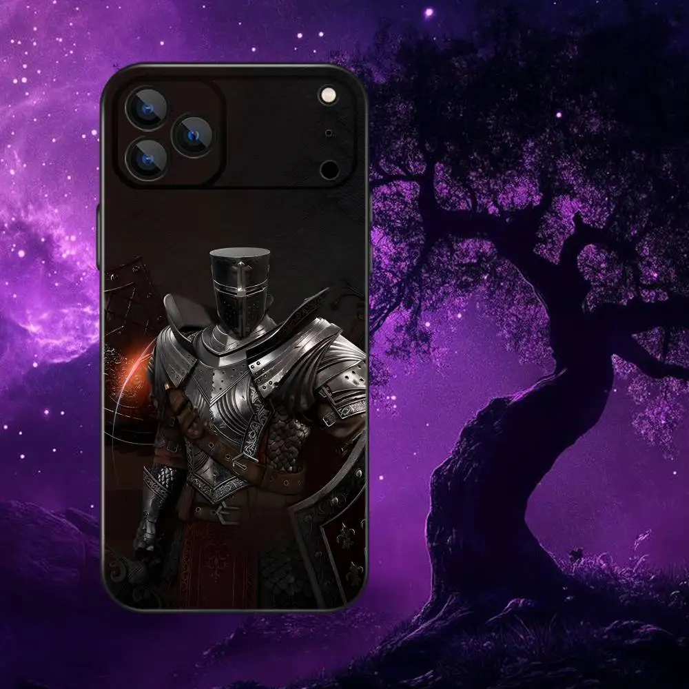 Funda de teléfono N-Night C-Crows Game para iPhone 17,16,15,14,13,12,Pro,Max,Plus,E,SE4,Air,Mini caja suave negra