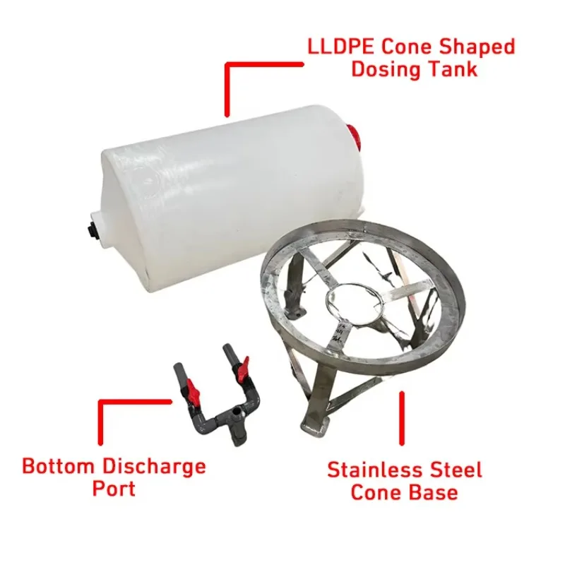 Rectangular 1000L water treatment tank for water storage in home factories and hotels with core components of pressure vessels