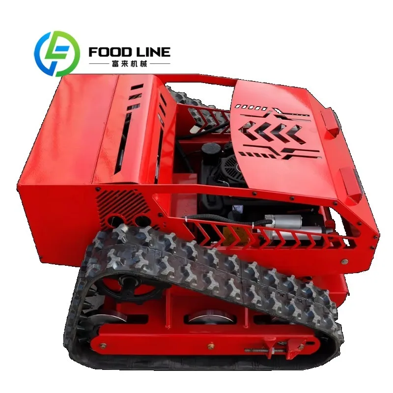 Lithium Battery Remote Control Lawn Mower Long Endurance Cordless Grass Cutter For Villa Backyard Residential Garden Care
