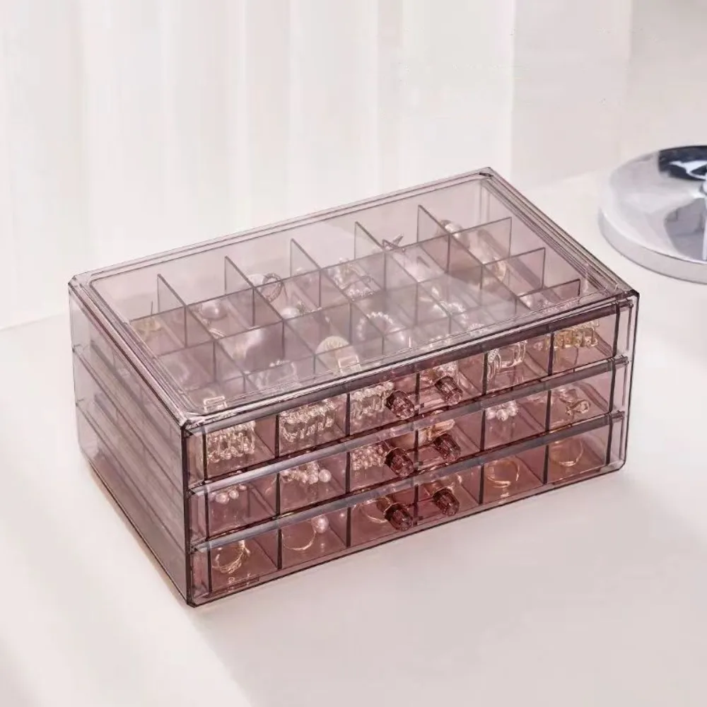 

Drawer Style Transparent Jewelry Box Large Capacity Acrylic Jewelry Sorting Box Multi-layer Jewelry Box Organizer