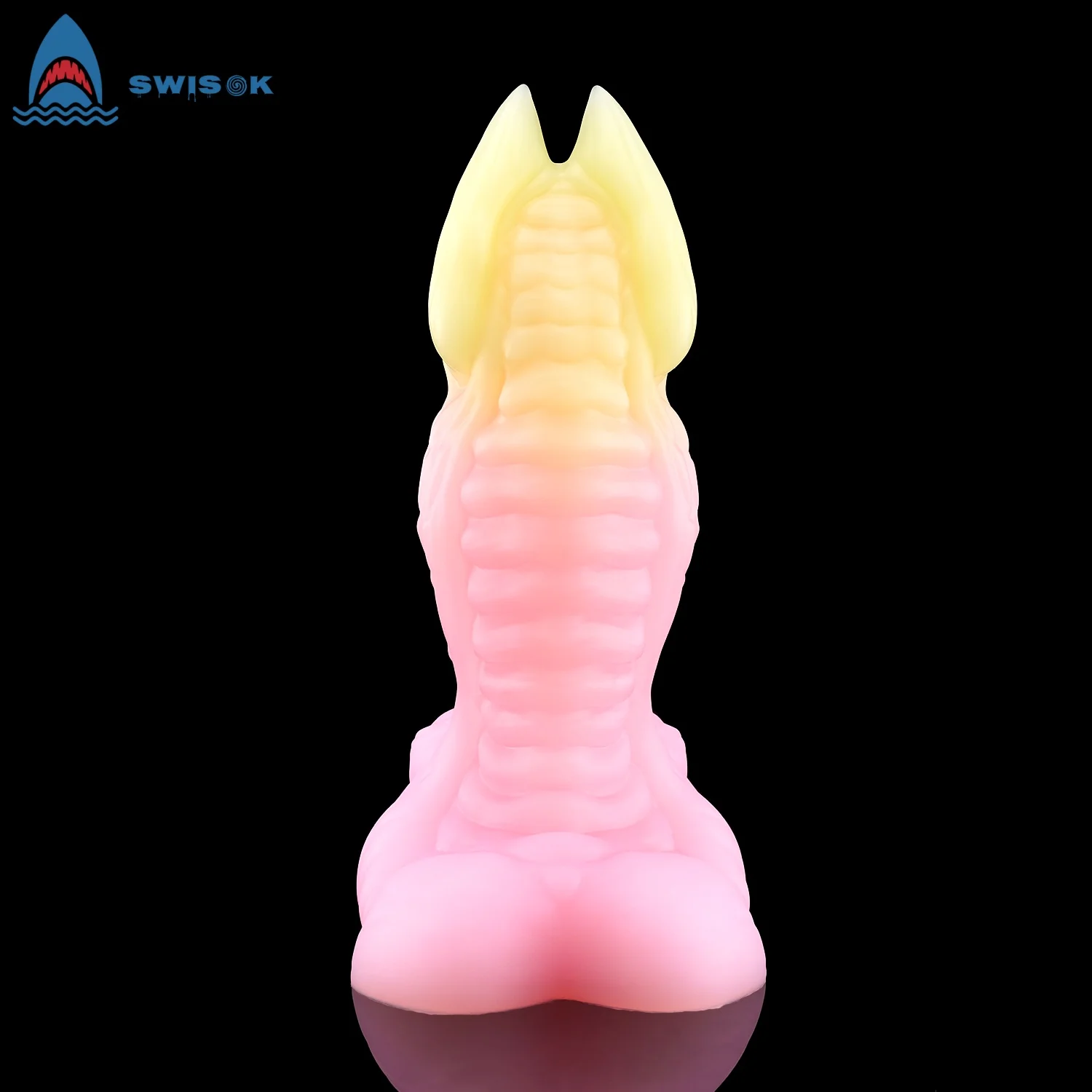 

SWISOK Fantasy Dildos Giant Animal Penis Dildo Anal dilator Sex toy for adults women Anal plug Stimulator 100% Platinum Silicone