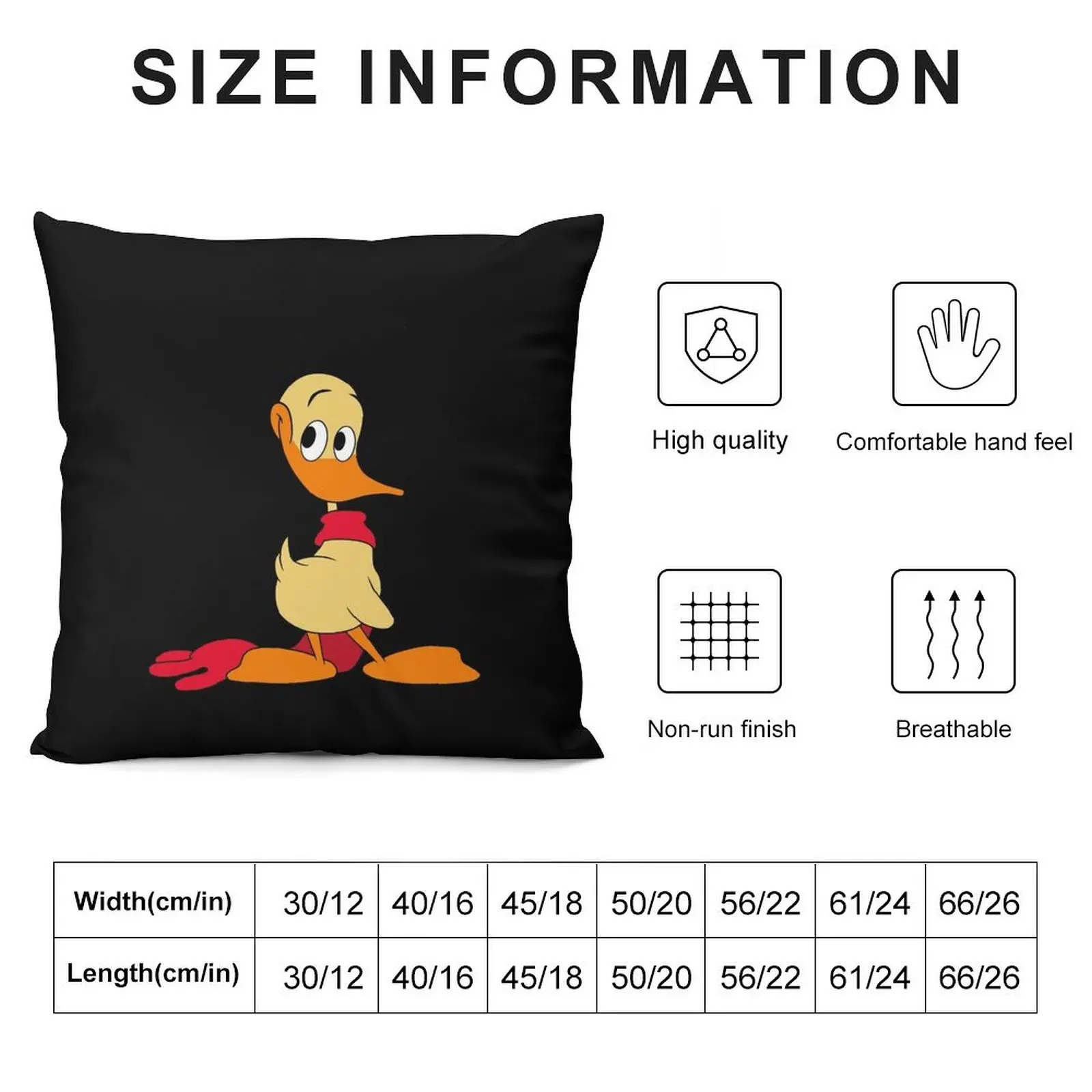 Alfred J. Quack Throw Pillow Pillowcase Cushions For Decorative Sofa Cushion Covers For Living Room pillow