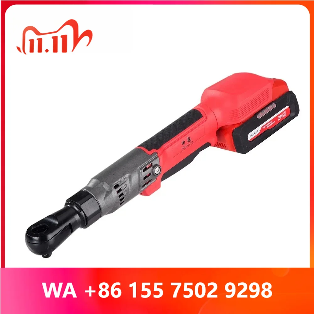 SENGXIN 21 Wrench Kit 3/8 Cordless Ratchet Wrench Scaffolding 90n.m Torque Ratchet
