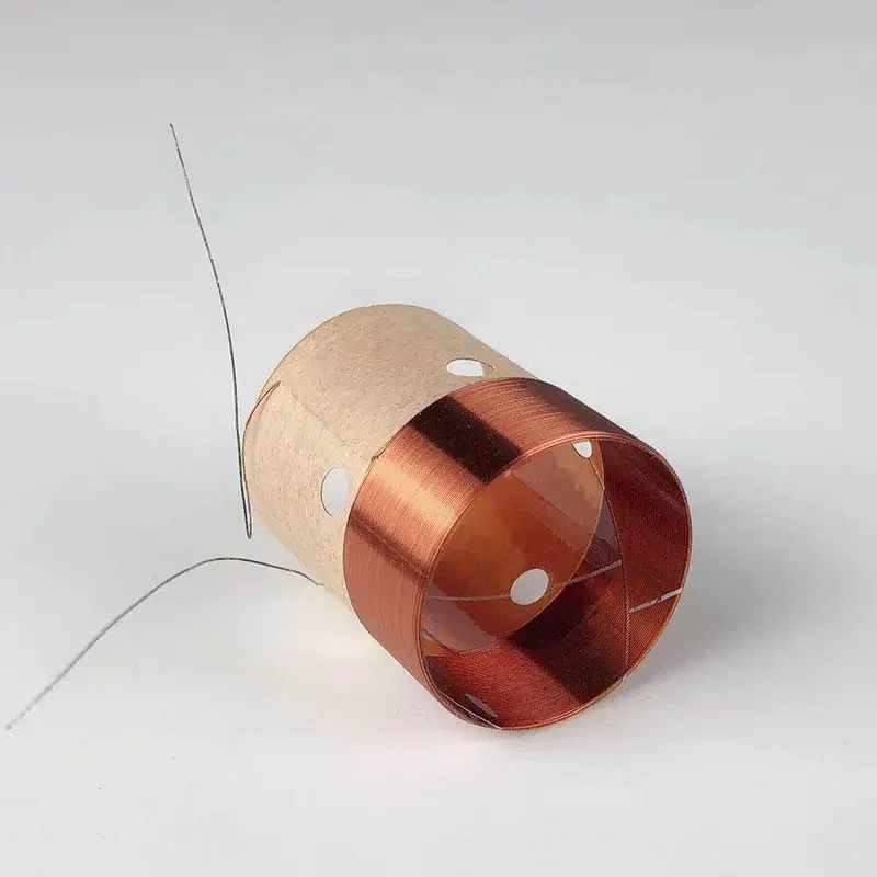 1PC Suitable for 25.5mm Low Frequency Voice Coil Kapton Skeleton 2-Layer Wire Bass Speaker Repair Accessories