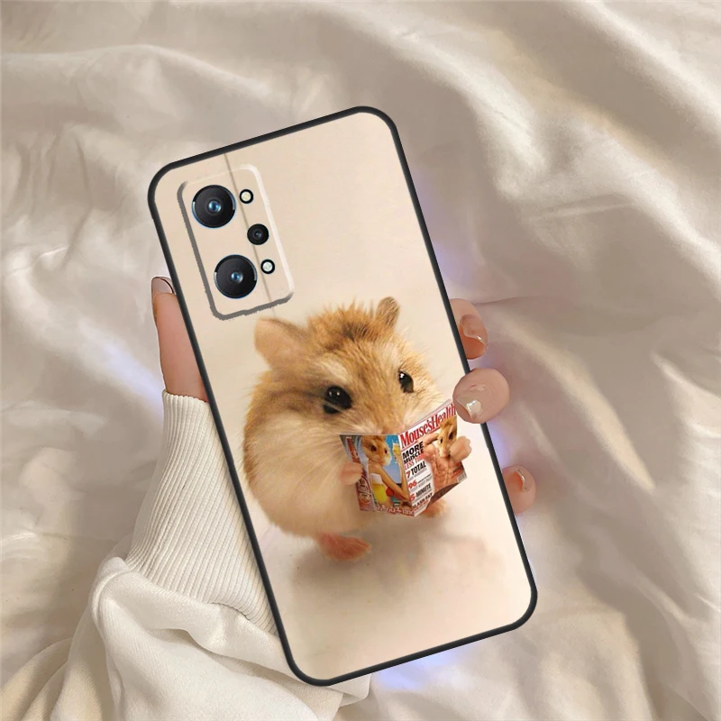 Funda para hámster conejillo de indias para Realme GT7 Pro GT6 C67 C65 C63 C61 C55 C53 C51 C35 C71 C75 10 11 12 13 14 Pro Plus