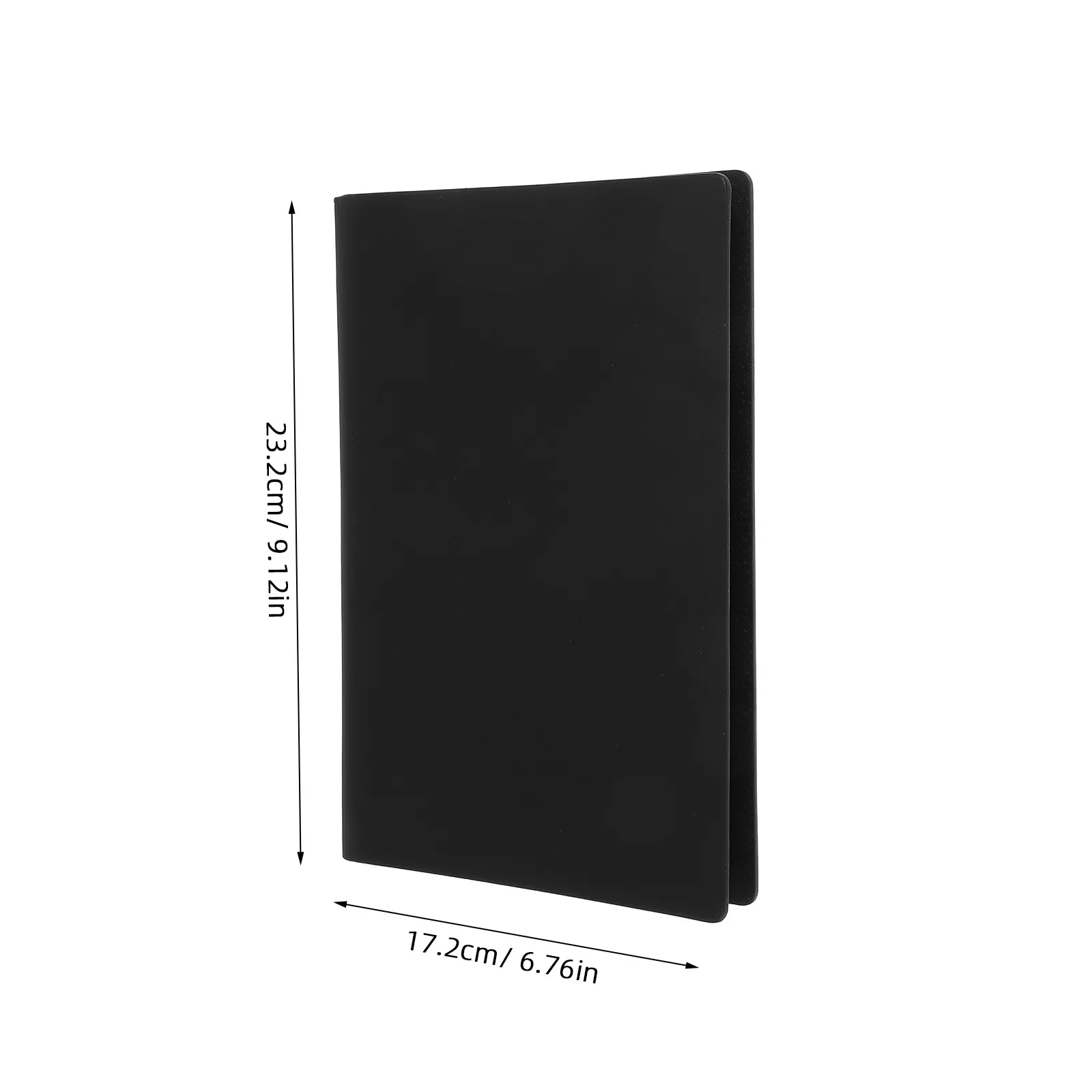 A5 Loose Leaf Notebook PU Cover Refillable Organized Notes Fountain Pen Friendly Paper Compact for Work College Travel