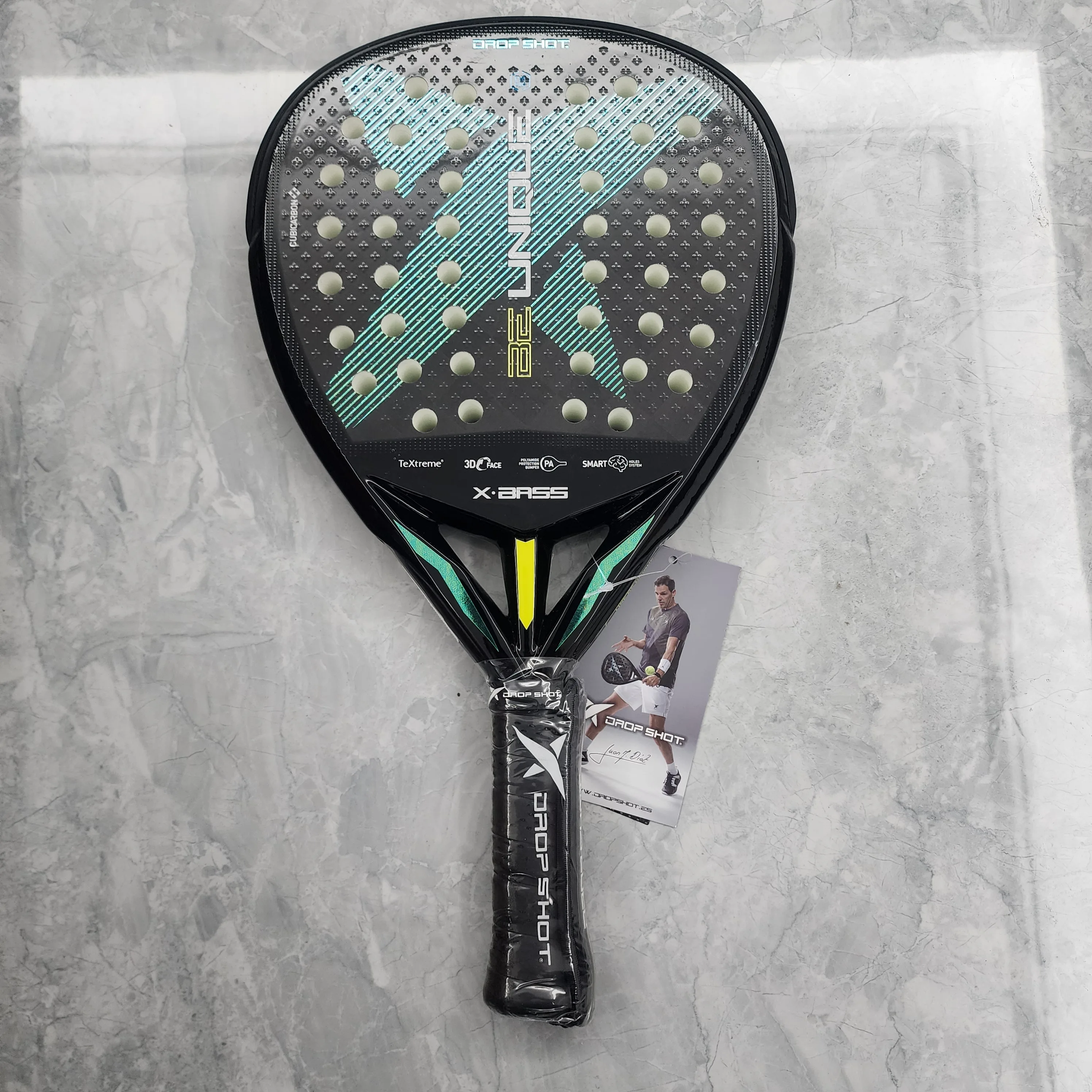 2024 NEW Paddle Tennis Padel Racket, Portable Series Palas 3 Layer Carbon Fiber Board, EVA Face Tennis Racket