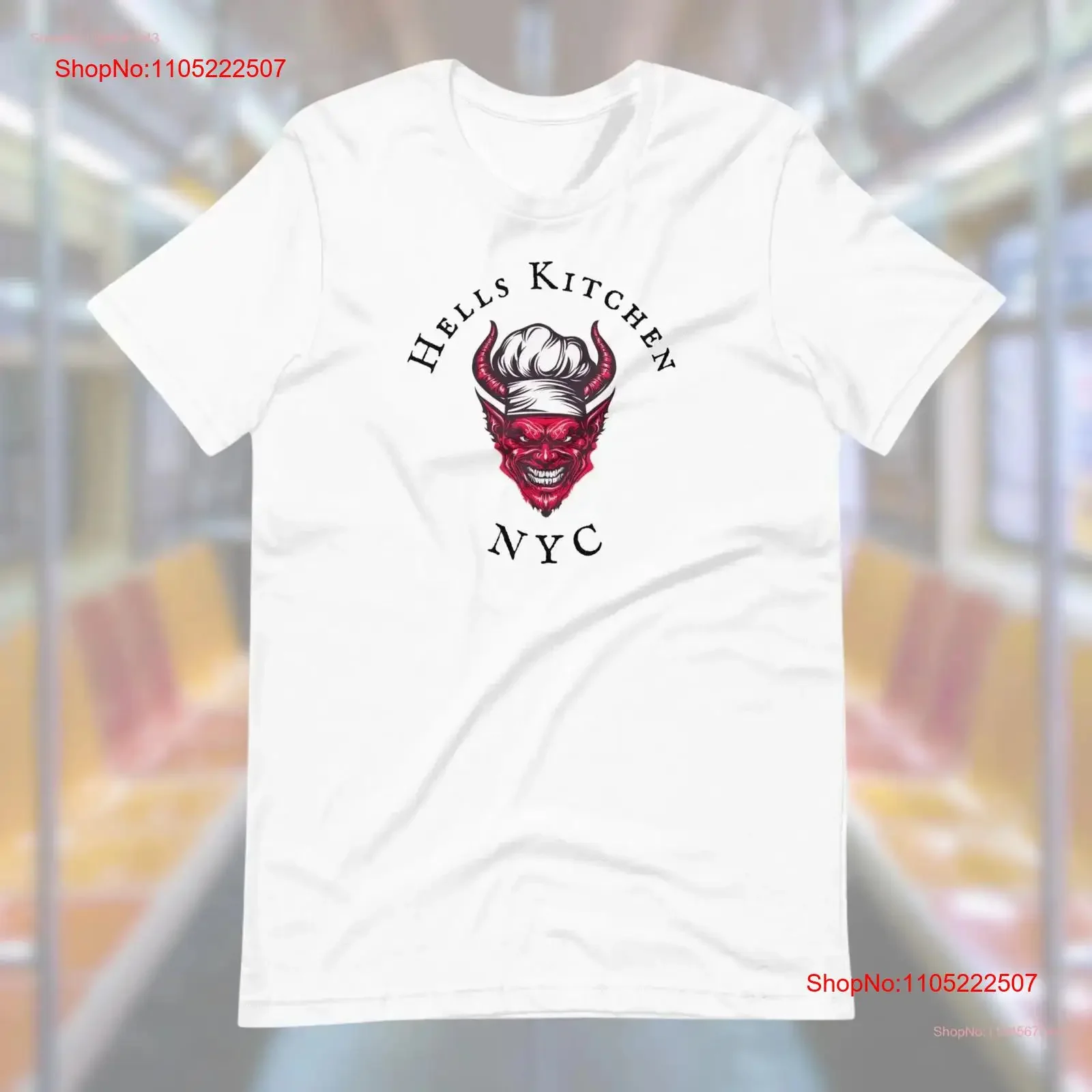 Hells Kitchen NYC Camiseta Nueva York Divertida Manhattan Original para Yorker vintage Lavado Estirado ropa de diseñador gráfico Unisex