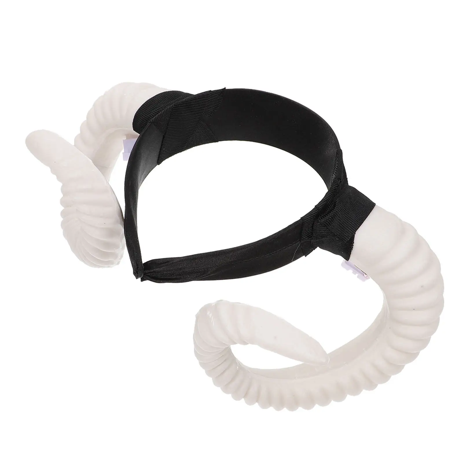 1Pcs Halloween Glowing Horn Headband Sheep Style Party Hair Hoop Creative Ghost Festival Headdress for Child Adult Glow Effect