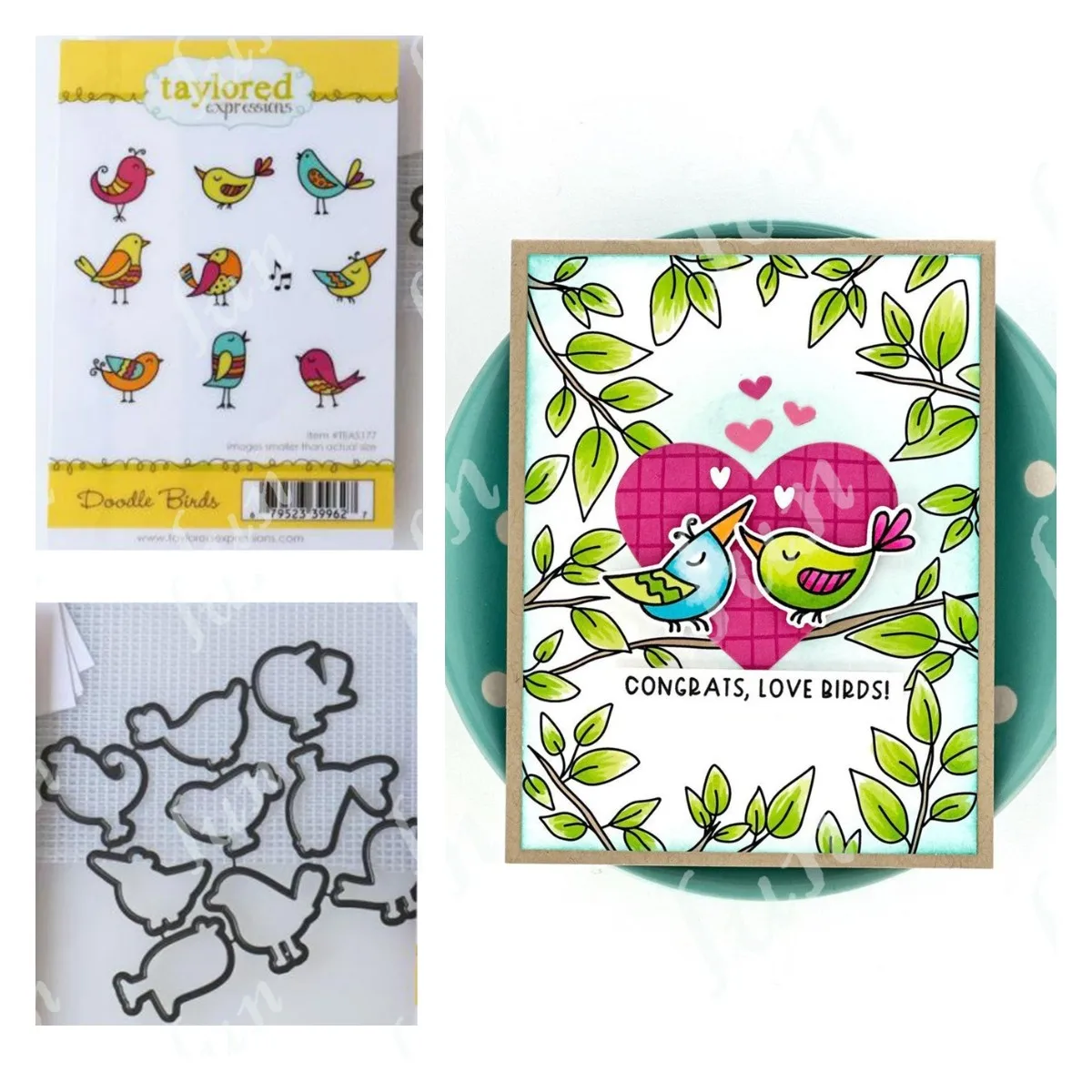 金属製の切断とワックスシールハンドルのスタンプセット,doodoodle birdフレームダイ,アニメエンボススタンプ,ステンシル