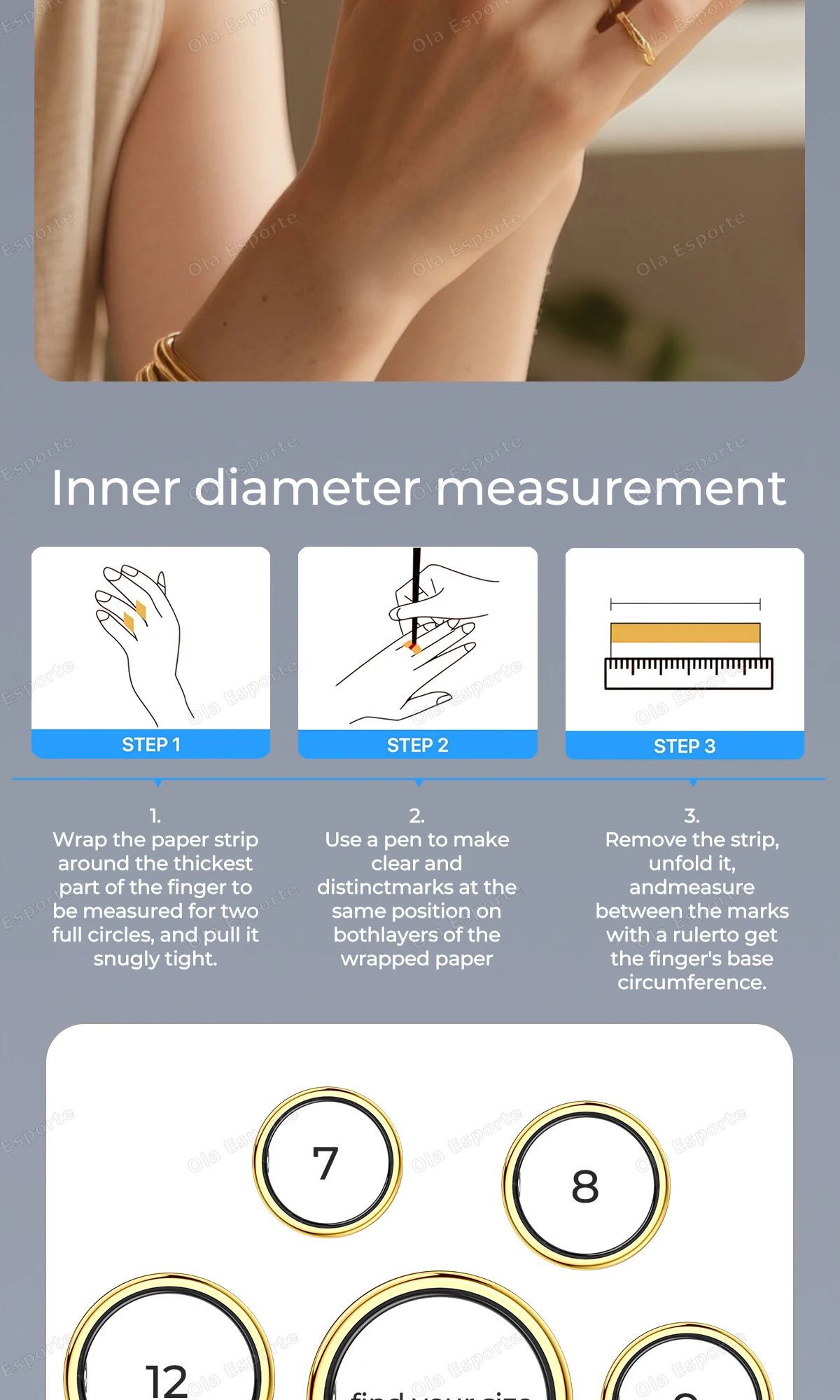 2026 Neuer Smart Ring mit Bluetooth-Anruffunktion, Blutdruck-/Sauerstoffmessung, IP68 wasserdicht, Herzfrequenzmessung, GPS-Tracking, Smartring für iPhone – Detail 19