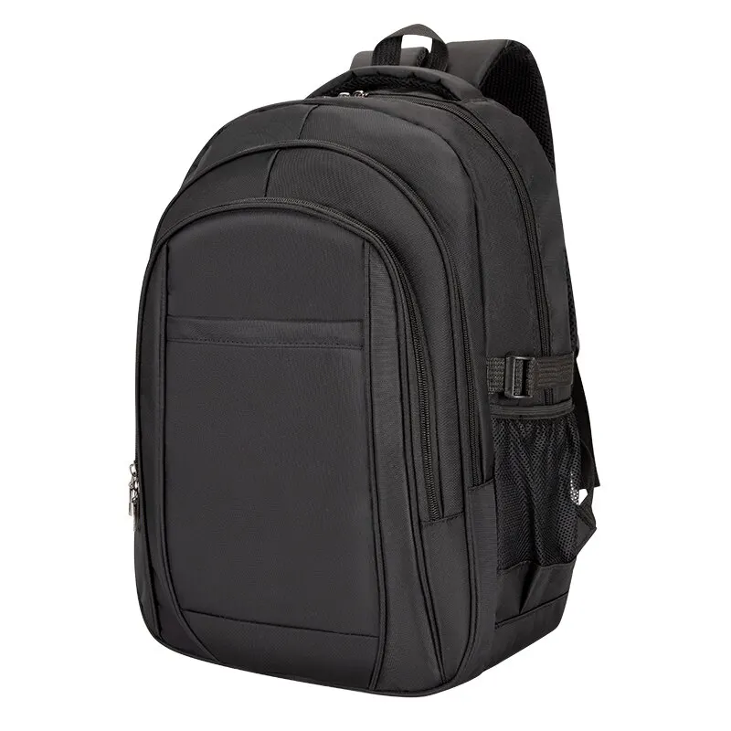 Escola computador Viagem Mochila Mochila Poliéster Preto Cinza Nylon Negócios Viagens Trajeto Homens Escola Laptop Mochila