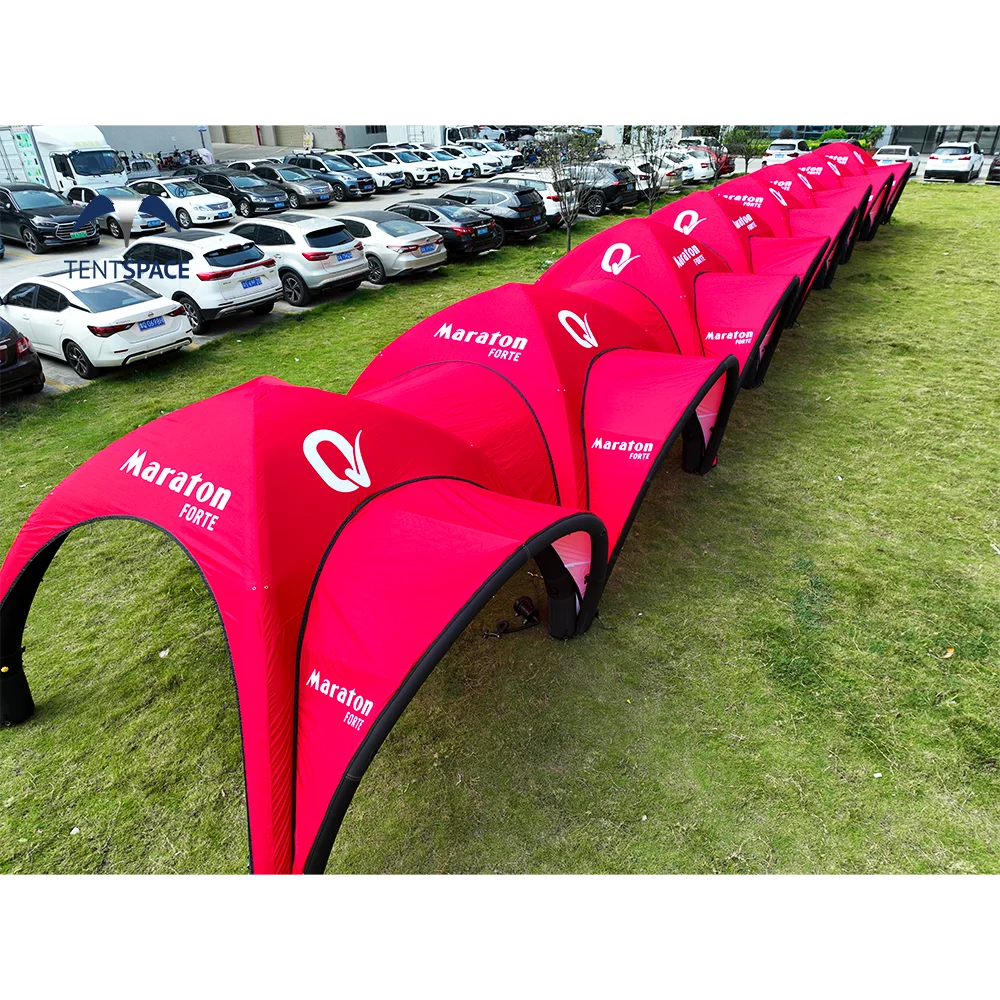 Inflatable Uv Resistant Biking Marathon Car Racing Sporting Events Waterproof Portable Gazebo Canopy Inflatable Tent for Event