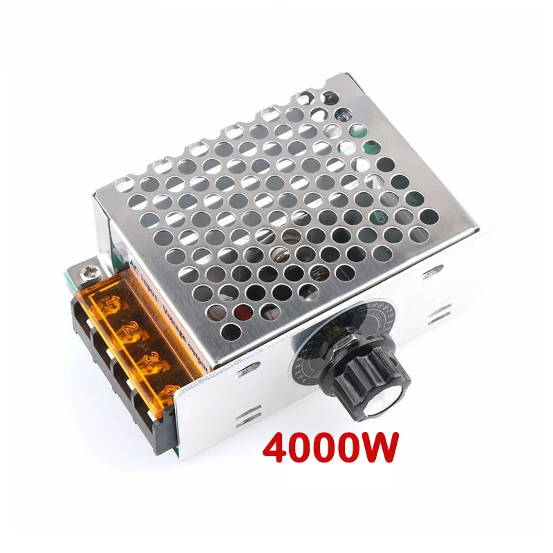 SCR Bộ Điều Chỉnh Điện Áp AC 220V,4000/5000/10000W, Đèn LED Bộ Thay Đổi, tốc Độ Động Cơ Ổn, Bình Giữ Nhiệt Dimer