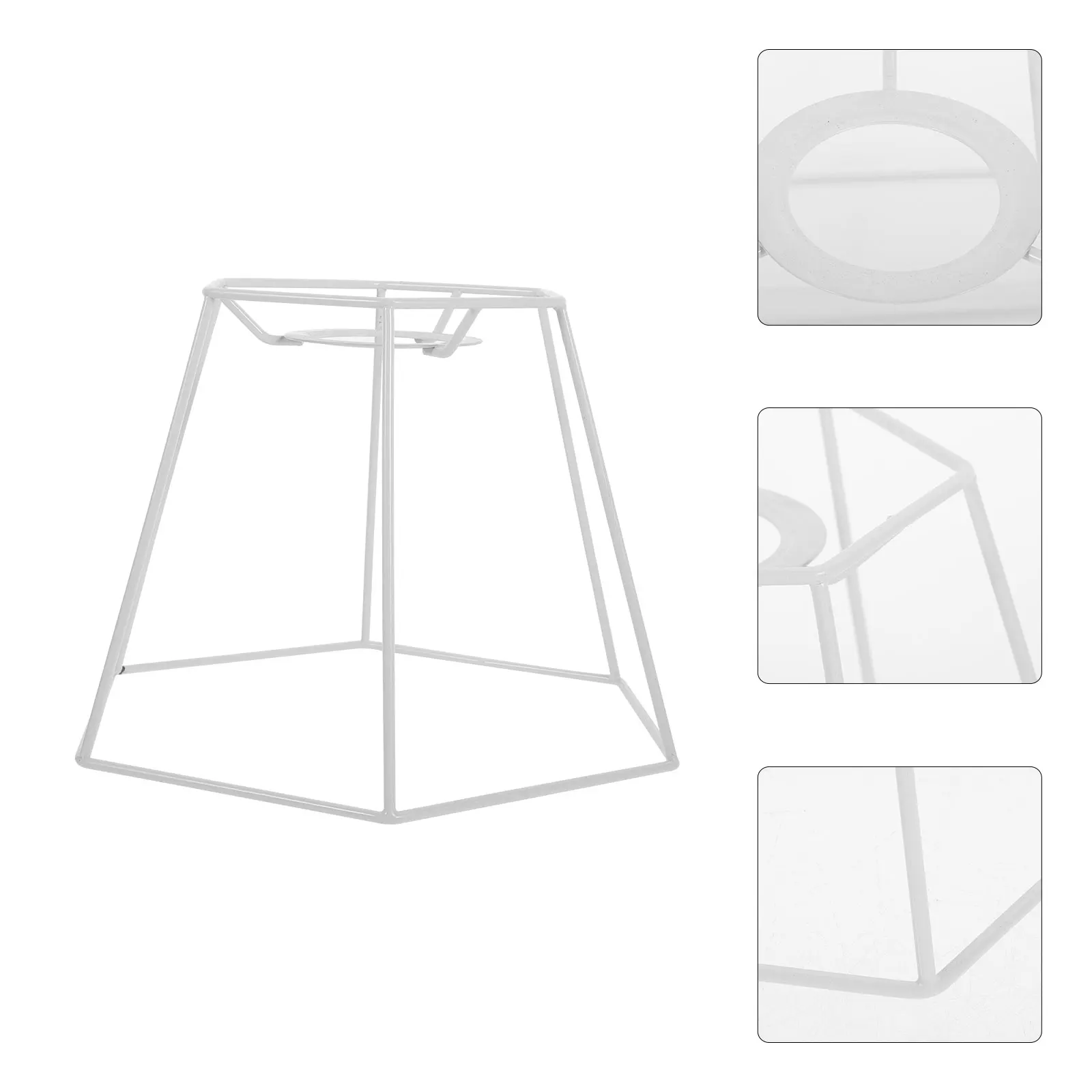 

Retro Light Stand Lamp Accessories Iron Lampshade Metal Shell Bulb Cage Frames Wire