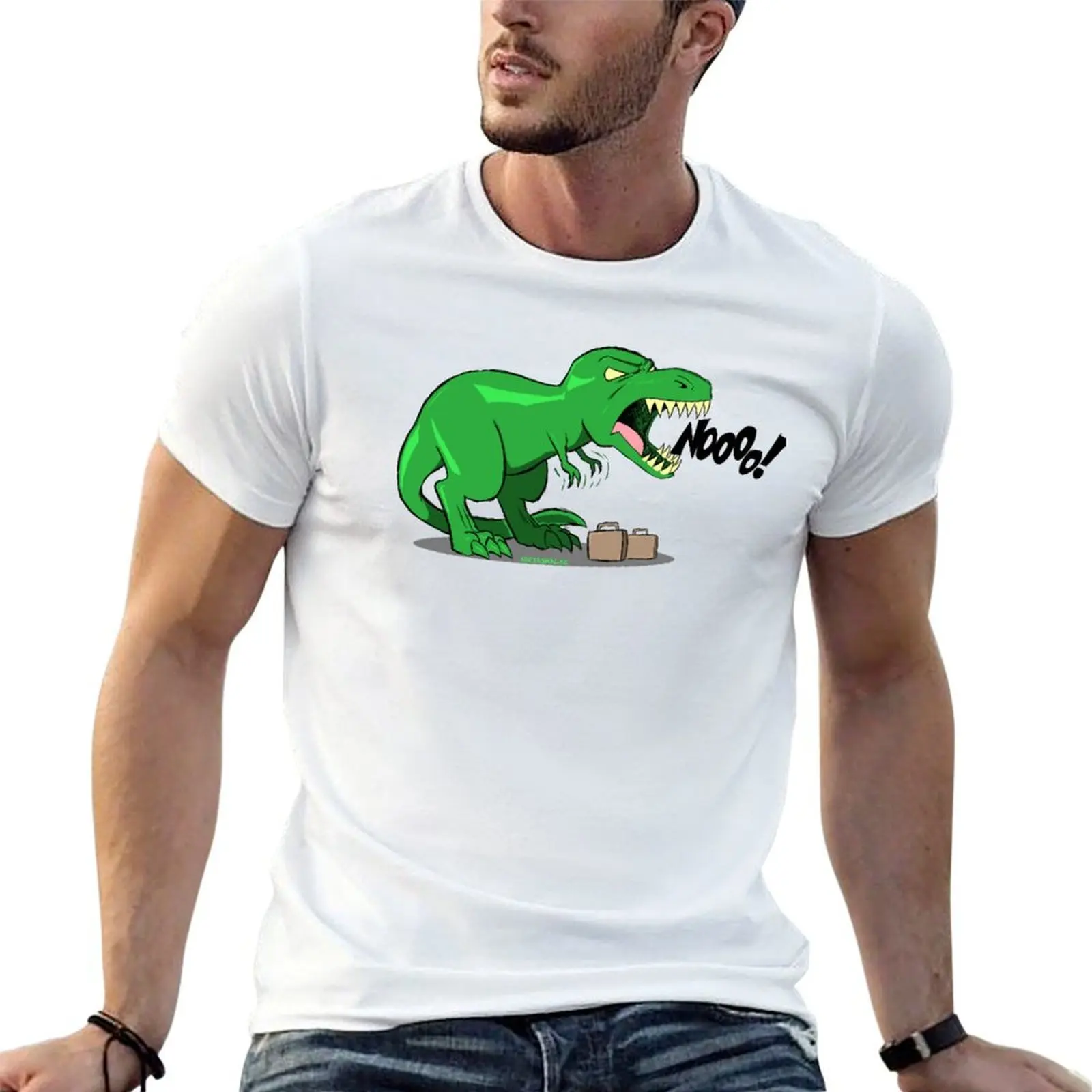 T-Rex No! T-Shirt graphic shirts tshirts personalised mens t shirt graphic