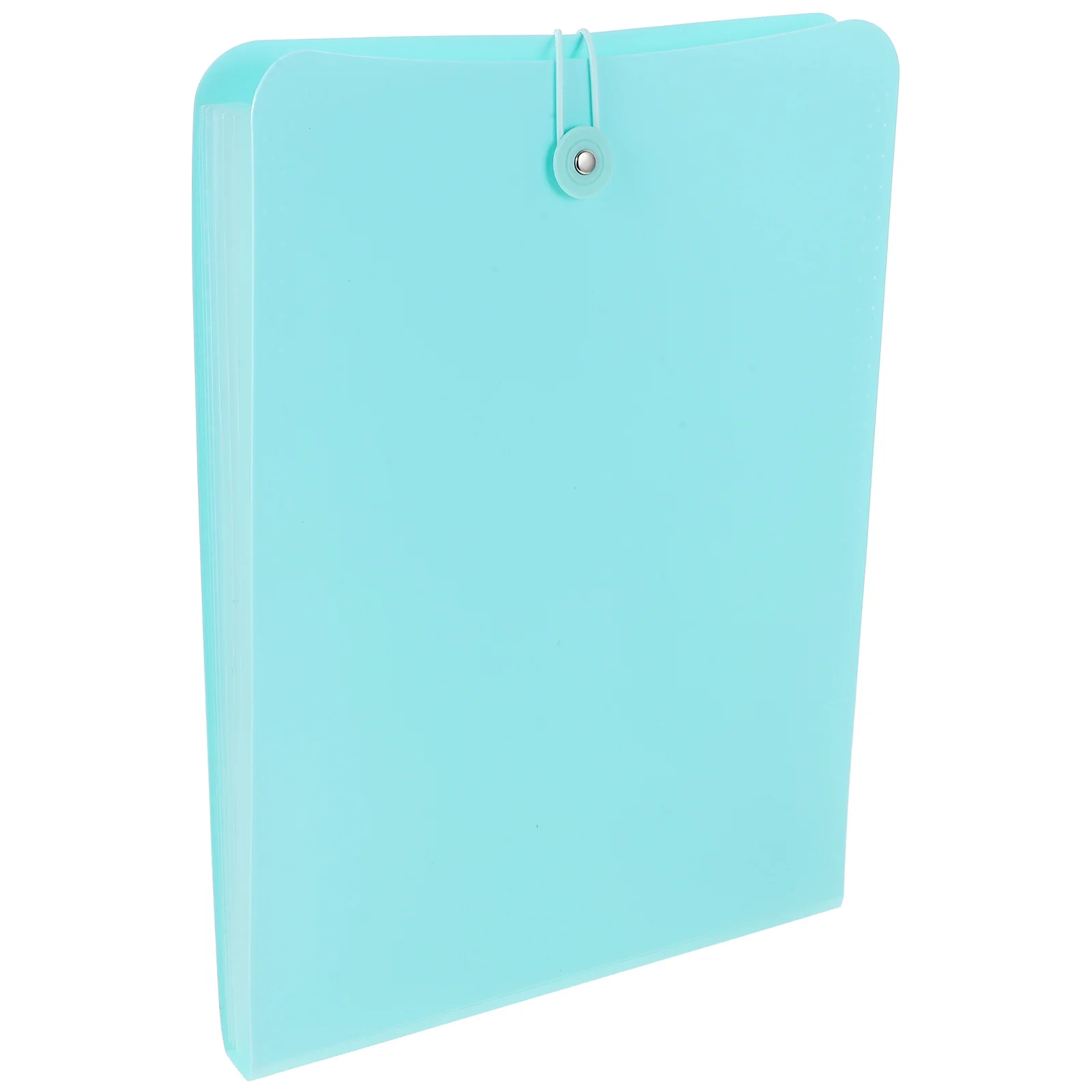 

Large Capacity File Folder for 7 Subjects Green Vertical Accordion Document Bag Multi Layer Paper Storage A4 Size Portable Desk