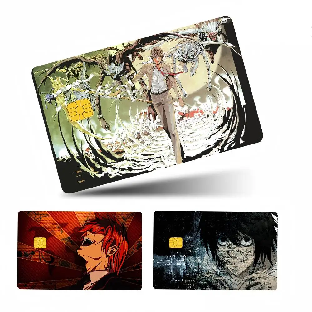 Anime D-Death N-Note Japan 100% New Anime Waterproof Skin Cover Skin Sticker For Credit Bank Debit Card No Fade