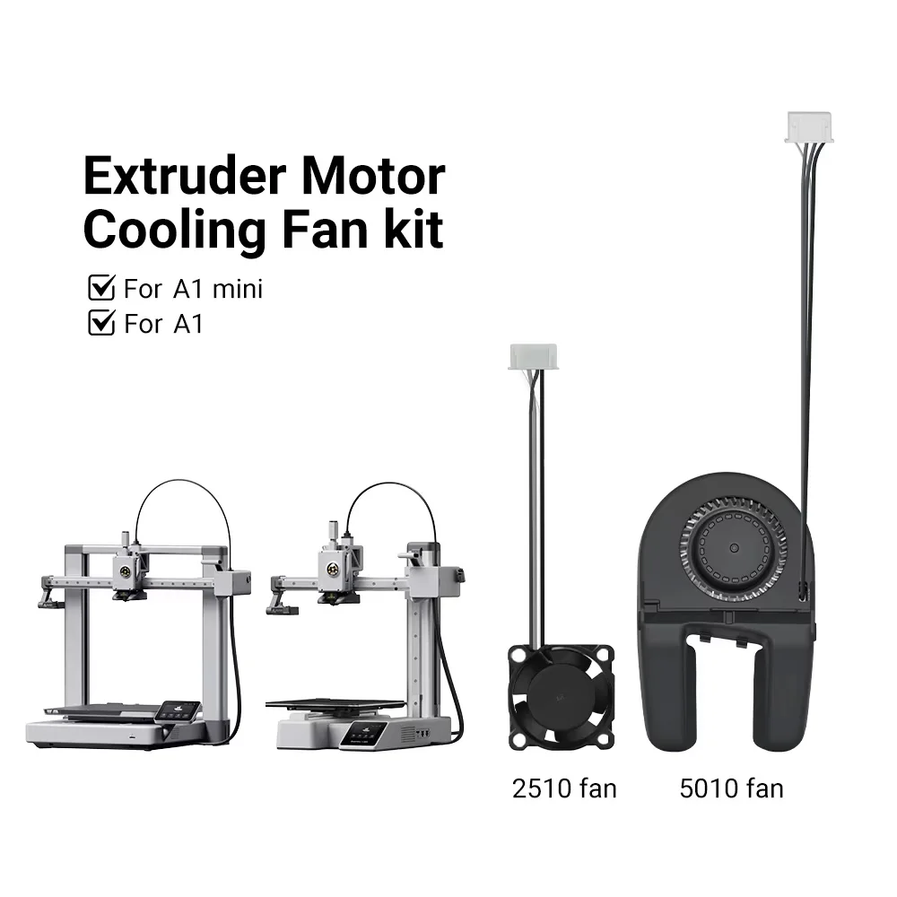 

For lab A1 / A1 mini 3D Printer 2510/5015 A1 mini Component Cooling fan Air-blower for bamboo lab a1 mini cooler
