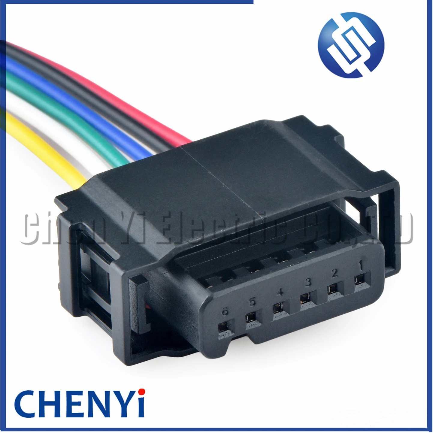 6-pins autoconnector 872-665-001 radarsensor achteruitrijradar elektrische sensor dodehoekmodule stekker