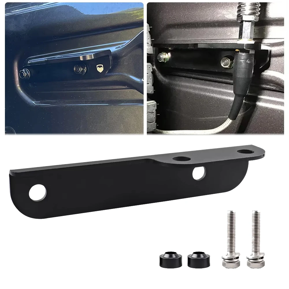 

for JL Heavy Duty Tailgate CB Antenna Mounting Bracket Car Tailgate Whip Light Flagpole Mount for Jeep Wrangler JL JLU 2018-2023
